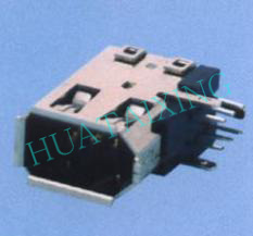 1394 6P/F90° 側插