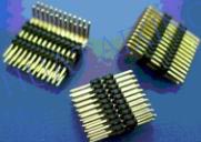 2.54間距雙排雙塑彎針(90度 )