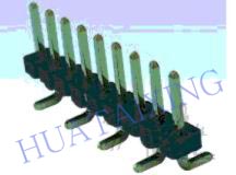 2.54間距雙排立貼錯(cuò)位排針