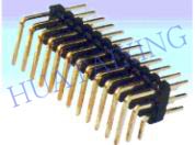 1.27*2.54間距雙排彎針（90度）